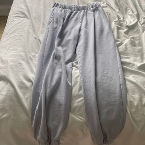 Brandy Melville Rosa sweatpants (light blue)